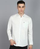 Allen Solly Men Printed Casual White Shirt