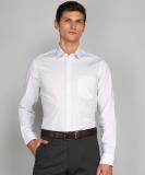 ARROW Men Printed Formal White Shirt