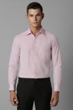 LOUIS PHILIPPE Men Self Design Formal Pink Shirt