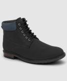 Roadster High Top Ankle Summer Outdoor Trending Stylish Boots For Men (Black , 9)