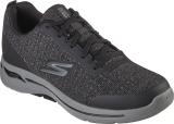 Skechers GO WALK ARCH FIT - ORION Walking Shoes For Men (Black , 8)