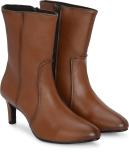 Delize Chelsea Ankle Boots For Women (Tan , 6)