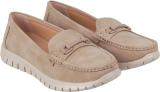 METRO Loafers For Women (Beige , 6)