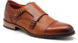 RUOSH Ruosh Occasion-Monk Monk Strap For Men (Brown , 10)