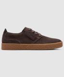 CLARKS Clarks StreethillLace Dark Brown Suede For Men (Brown , 10)