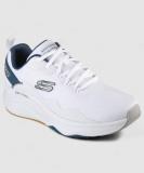 Skechers D'LUX FITNESS - ROAM FREE Sneakers For Men (White , 6)