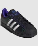 ADIDAS Superstar X Ks W Sneakers For Women (Black , 5)