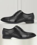 ALBERTO TORRESI Alex Toecap 700 Broad Fit Formal Shoes Lace Up For Men (Black , 11)