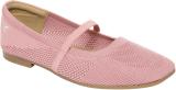 MONROW Monrow Elise Pink Flat Ballerinas Bellies For Women (Pink , 4)