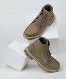 WOODLAND Boots For Men (Khaki , 9)