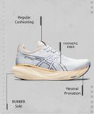 Asics GEL-NIMBUS 25 Running Shoes For Women (Blue , 4)