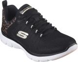 Skechers FLEX APPEAL 4.0-WILD BALLAD Sneakers For Women (Black , 5)