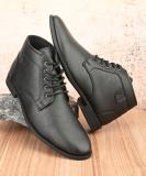 Roadster Roadster Men Ankle Length Lace Up Boots Boots For Men (Black , 10)