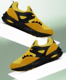 PUMA PL TRC Blaze Sneakers For Men (Yellow , 6)