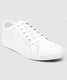 Roadster Lightweight,Comfort,Summer,Trendy,Walking,Outdoor,Stylish,Training,Daily Use Sneakers For Men (White , 8)