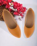 SMARTOTS Solid Comfortable LightWeight Casual & Party wear Flats Bellies For Women (Yellow , 8)