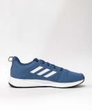 ADIDAS Mesh Lace-Ups Running Shoes For Men (Blue , 10)