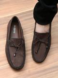 SAN FRISSCO Synthetic Leather|Comfort|Summer|Trendy|Walking|Outdoor|Daily Use For Men Loafers For Men (Brown , 6)