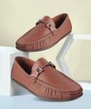 MOCHI Loafers For Men (Tan , 6)