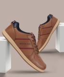 WOODLAND Sneakers For Men (Tan , 7)