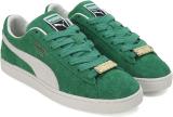 PUMA Suede Fat Lace Sneakers For Women (Green , 6)