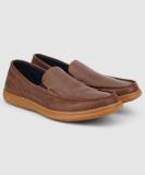 HUSH PUPPIES Coop-E Loafers For Men (Brown , 9)