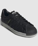 ADIDAS Superstar Sneakers For Men (Black , 11)