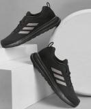 ADIDAS GlideEase M Running Shoes For Men (Black , 6)