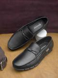 PROVOGUE Loafers For Men (Black , 6)