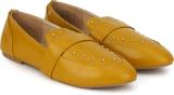 Allen Solly Loafers For Women (Yellow , 5)