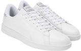 PUMA Smash Pop Sneakers For Men (White, Silver , 10)