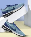 NIKE AIR MAX FLYKNIT RACER Running Shoes For Men (Blue , 9)