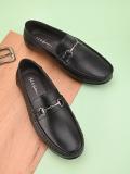 Mast & Harbour Loafers For Men (Black , 7)