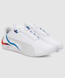 PUMA BMW MMS Drift Cat Decima Sneakers For Men (White , 9)