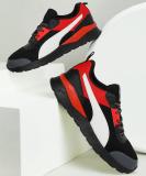 PUMA Puma Vellfire Sneakers For Men (Black, Red , 8)