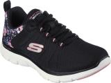 Skechers FLEX APPEAL 4.0- LET Sneakers For Women (Black , 7)