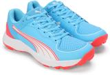 PUMA PUMA 24 FH Rubber Cricket Shoes For Women (Blue , 4)