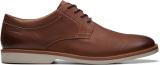 CLARKS Clarks Atticus LTLace Dark Tan Lea Casuals For Men (Tan , 11)