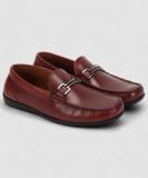 LOUIS PHILIPPE Loafers For Men (Red , 8)