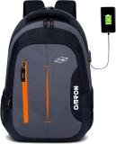 OMRON BAGS With 3 Compartment Office, Travel And College 30 L Laptop Backpack (Orange)