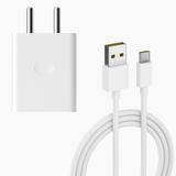 OPPO 45 W SuperVOOC 4 A Wall Charger for Mobile with Detachable Cable (White, Cable Included)