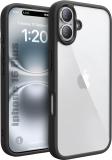 Egotude Back Cover for iPhone 16Plus (Transparent, Pack of: 1)