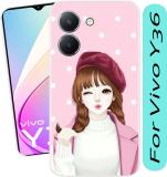 Cooltrend Back Cover for Vivo Y36 (Multicolor, Flexible, Silicon, Pack of: 1)