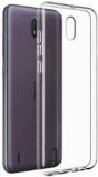 LILLIPUT Back Cover for Nokia C01 Plus (Transparent, Grip Case, Silicon, Pack of: 1)