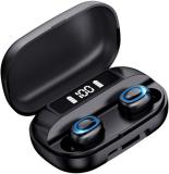 DIGIBUDS Wireless Smart TWS T-2 With Charging Case & Power-Bank HQ Sound Bluetooth (Black, True Wireless)