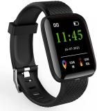 IMMUTABLE Id 116 SMART WATCH R7 Smartwatch (Black Strap, Free)