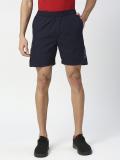 bEEVEE Solid Men Dark Blue Regular Shorts