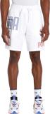 PUMA Solid Men White Regular Shorts