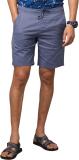 Celio Solid Men Blue Basic Shorts