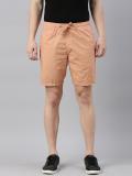 BREAKBOUNCE Solid Men Pink Regular Shorts